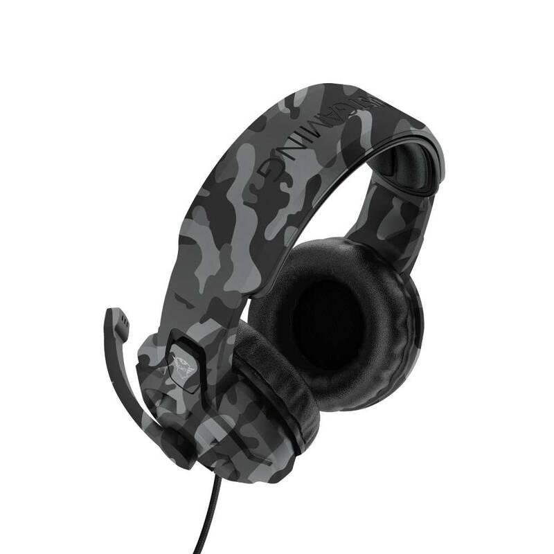 Headset Trust GXT 411K Radius - black camo