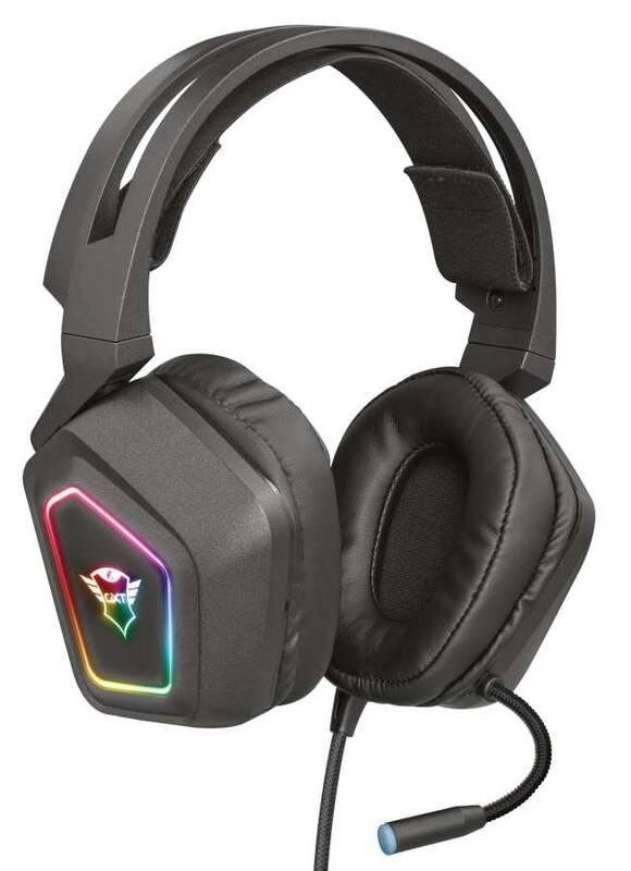 Headset Trust GXT 450 Blizz RGB 7.1 černý