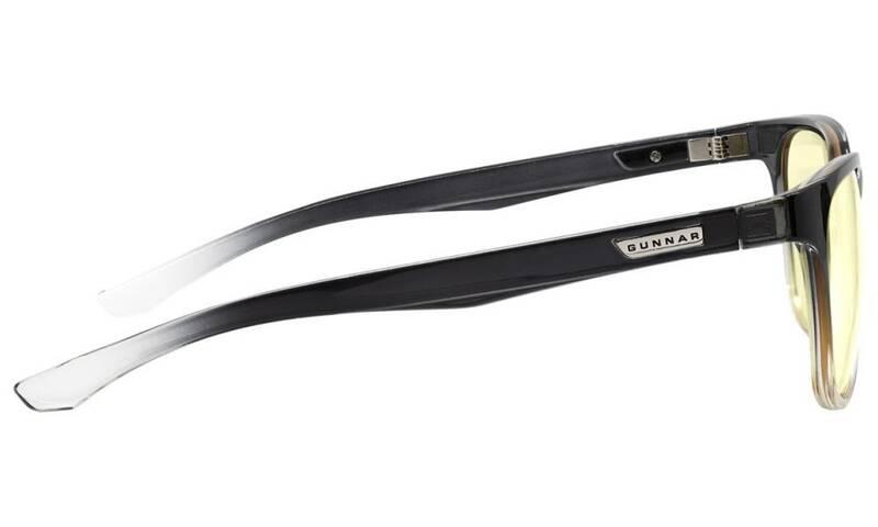 Herní brýle GUNNAR Berkeley Onyxfade, jantarová skla černé