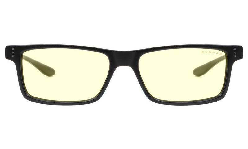 Herní brýle GUNNAR Cruz Onyx, jantarová skla natural černé