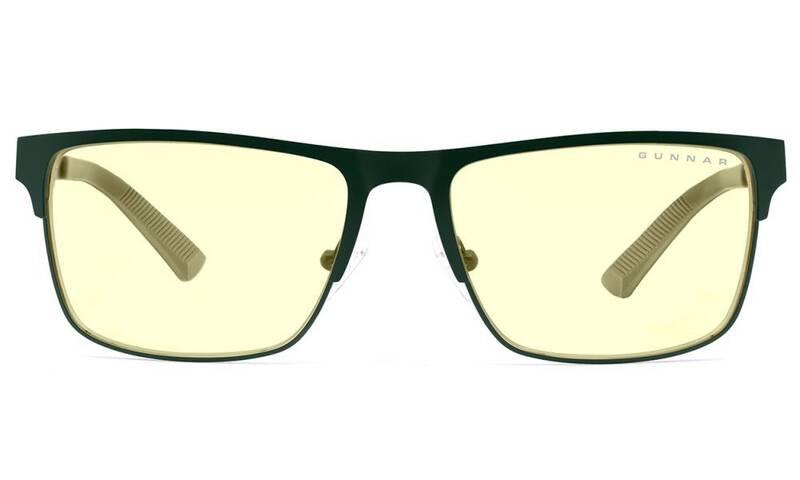 Herní brýle GUNNAR Pendleton Moss, jantarová skla zelené