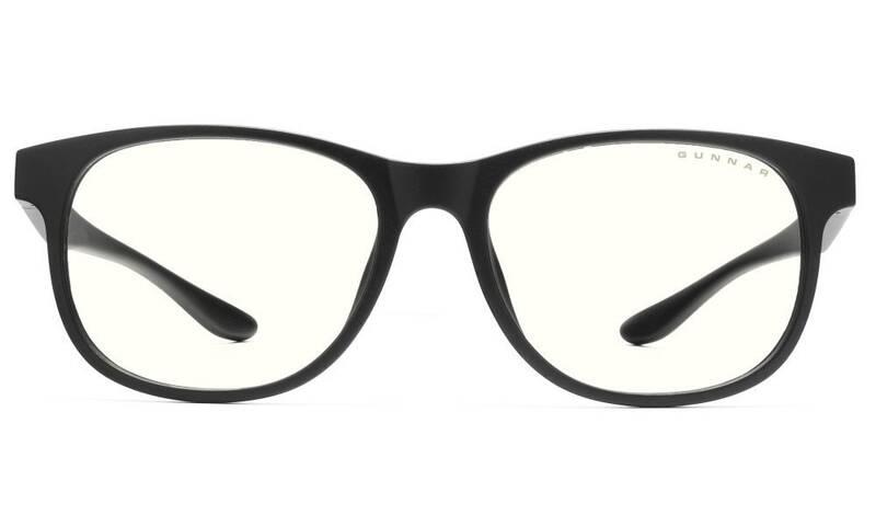 Herní brýle GUNNAR Rush Onyx, čirá skla natural černé