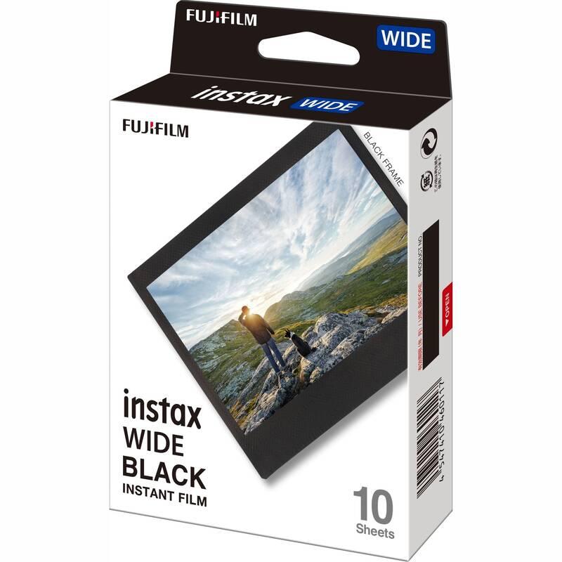 Instantní film Fujifilm Instax Wide BLACK FRAME, 10 ks, Instantní, film, Fujifilm, Instax, Wide, BLACK, FRAME, 10, ks