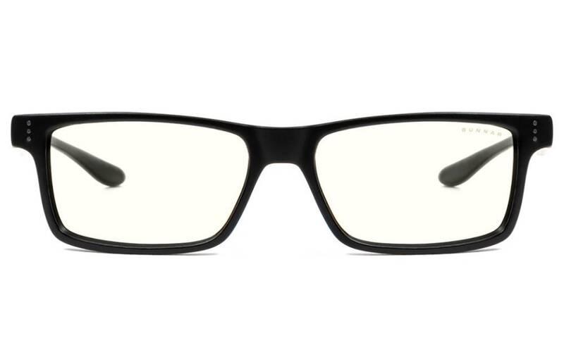 Kancelářské brýle GUNNAR Vertex Onyx, čirá skla černé