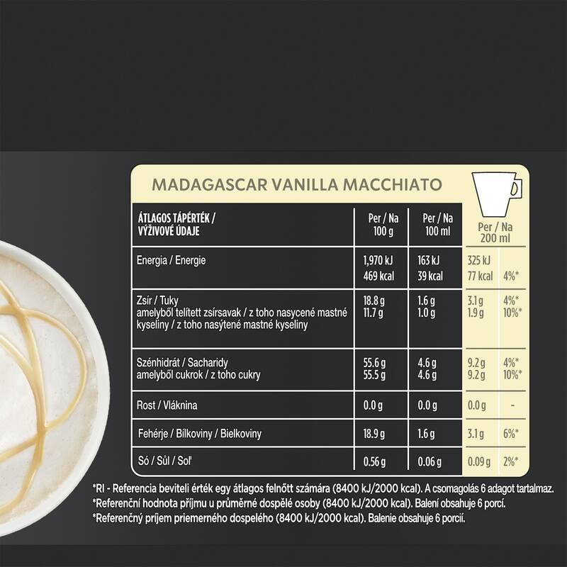 Kapsle pro espressa Starbucks Madagaskar Vanilla Latte Macchiato