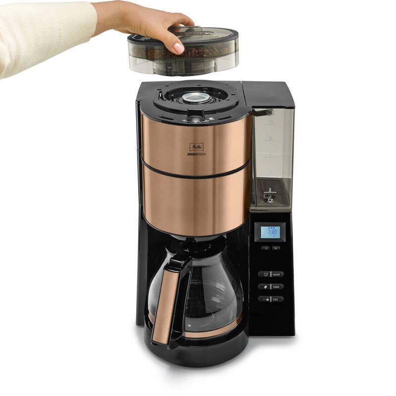 Kávovar Melitta AromaFresh 1021-04 měděný
