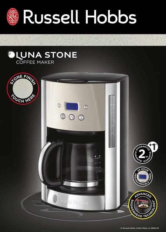 Kávovar RUSSELL HOBBS 26990-56 Luna Stone béžový