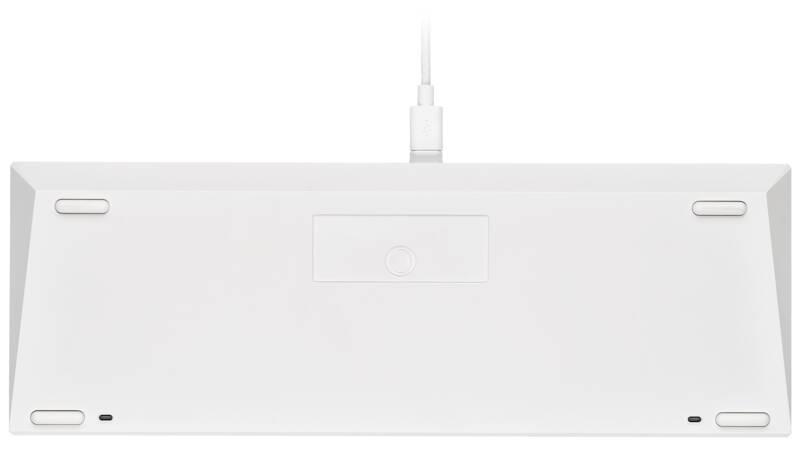 Klávesnice Corsair K65 Mini Red RGB bílá