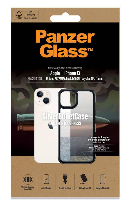 Kryt na mobil PanzerGlass SilverBulletCase na Apple iPhone 13 Pro Max černý průhledný