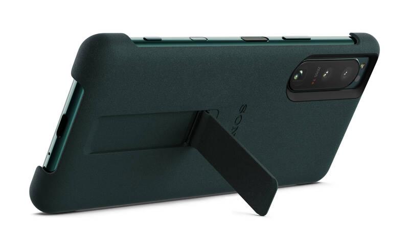 Kryt na mobil Sony Xperia 5 III Stand Cover zelený