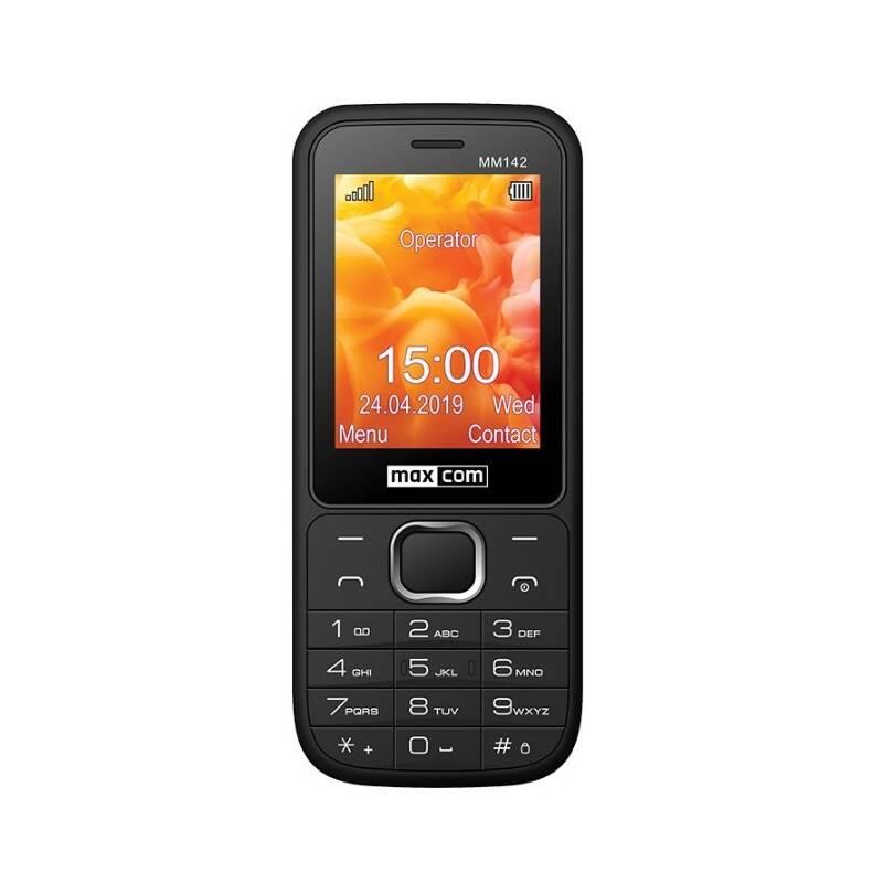 Mobilní telefon MaxCom Classic MM142 černý