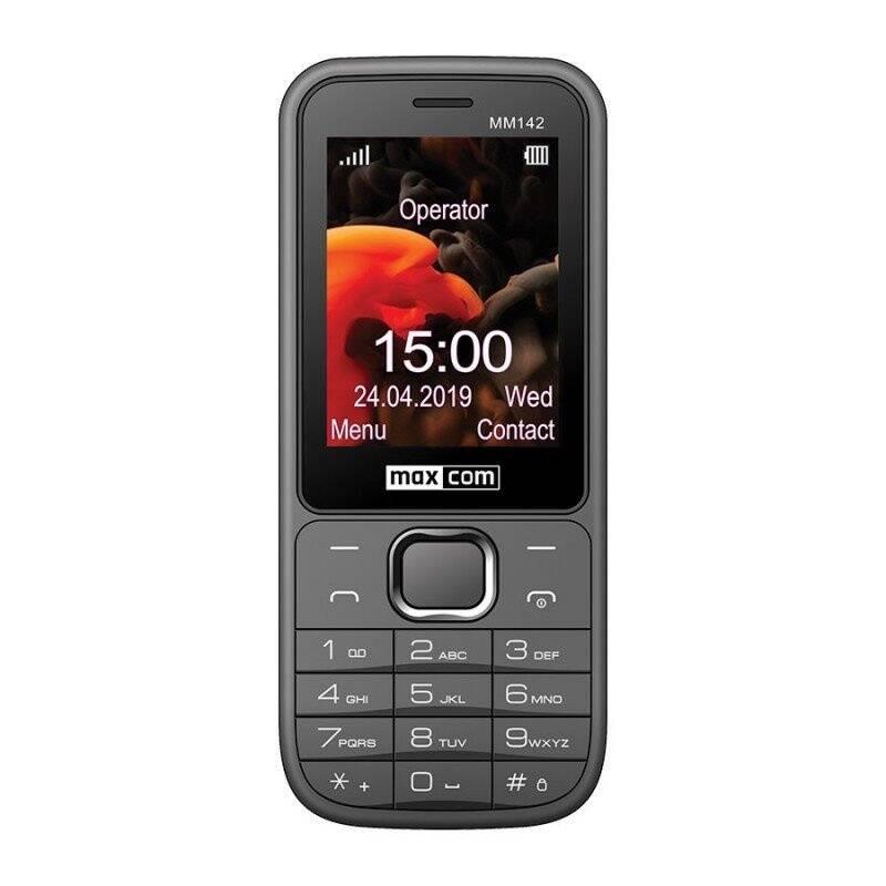 Mobilní telefon MaxCom Classic MM142 šedý