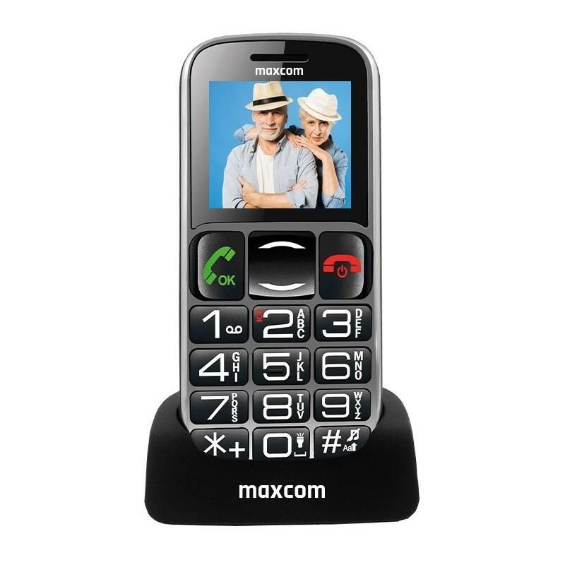 Mobilní telefon MaxCom Comfort MM461 černý