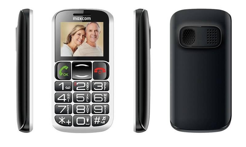 Mobilní telefon MaxCom Comfort MM461 černý, Mobilní, telefon, MaxCom, Comfort, MM461, černý
