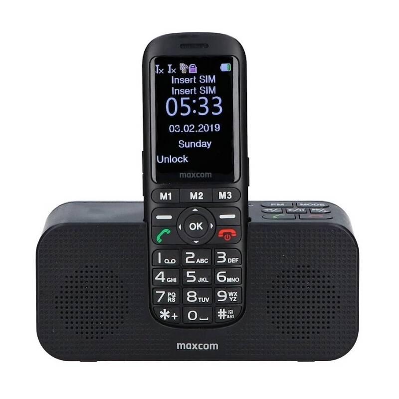 Mobilní telefon MaxCom Comfort MM740 černý