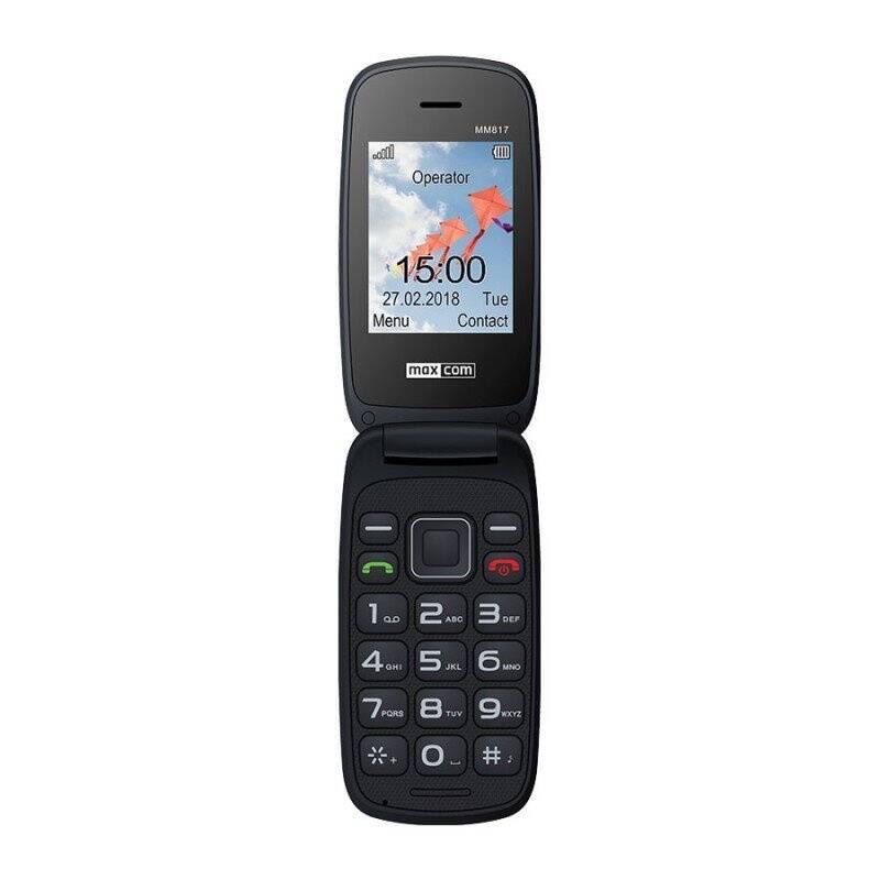 Mobilní telefon MaxCom Comfort MM817 černý, Mobilní, telefon, MaxCom, Comfort, MM817, černý