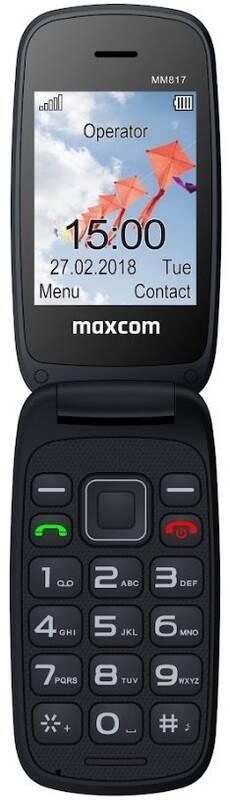 Mobilní telefon MaxCom Comfort MM817 červený