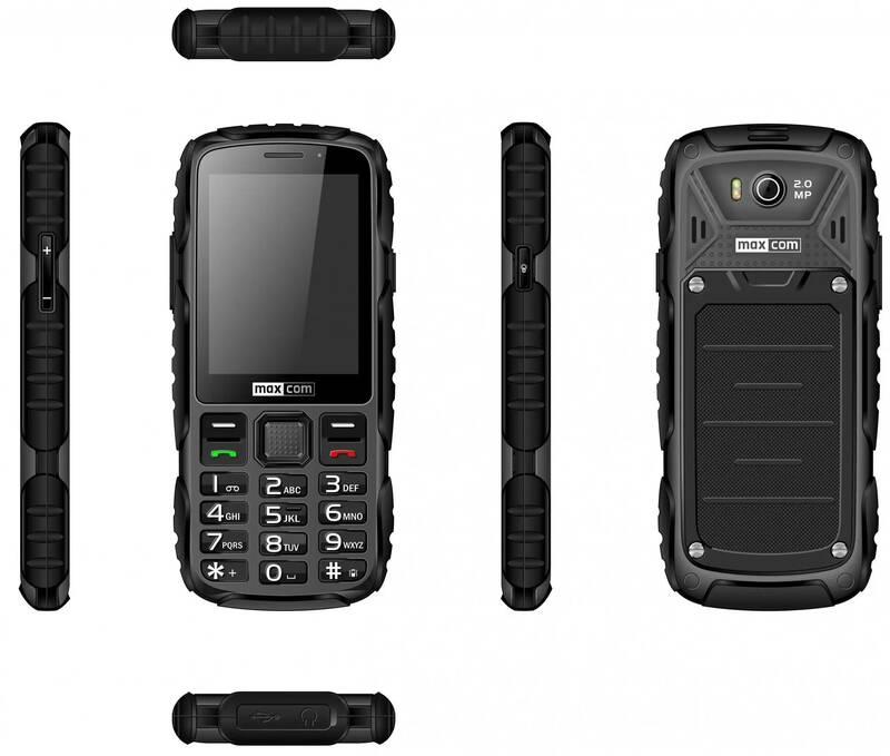 Mobilní telefon MaxCom Strong MM920 černý, Mobilní, telefon, MaxCom, Strong, MM920, černý