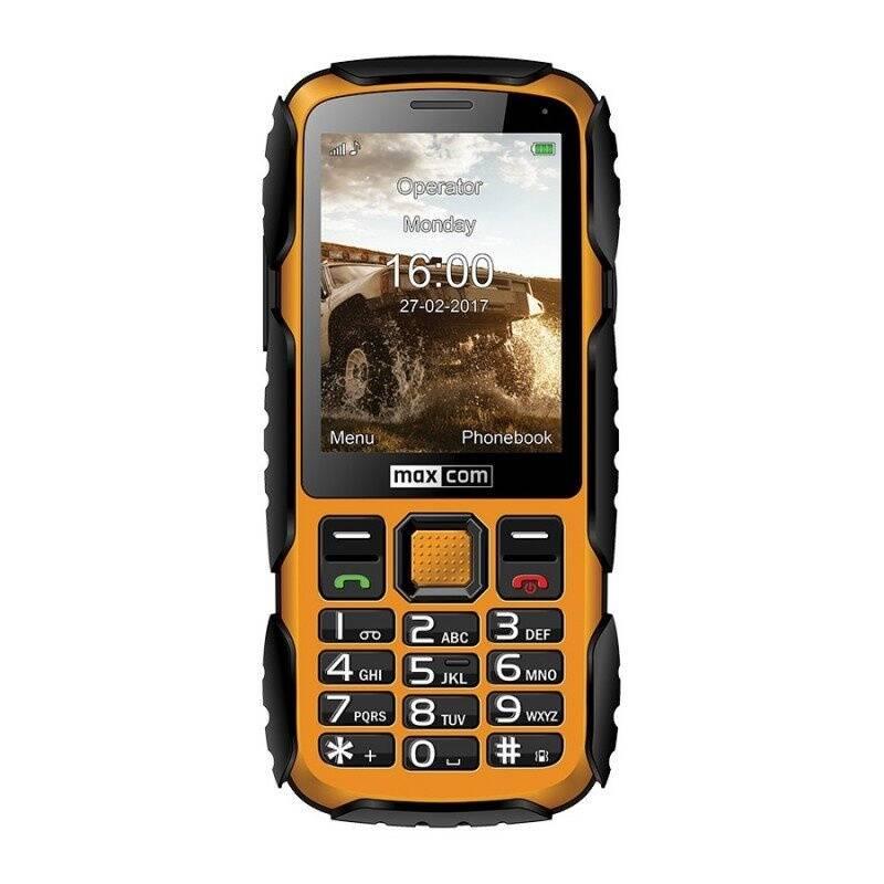 Mobilní telefon MaxCom Strong MM920 žlutý, Mobilní, telefon, MaxCom, Strong, MM920, žlutý