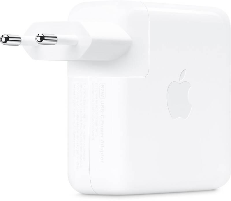 Napájecí adaptér Apple - 67W USB-C bílý