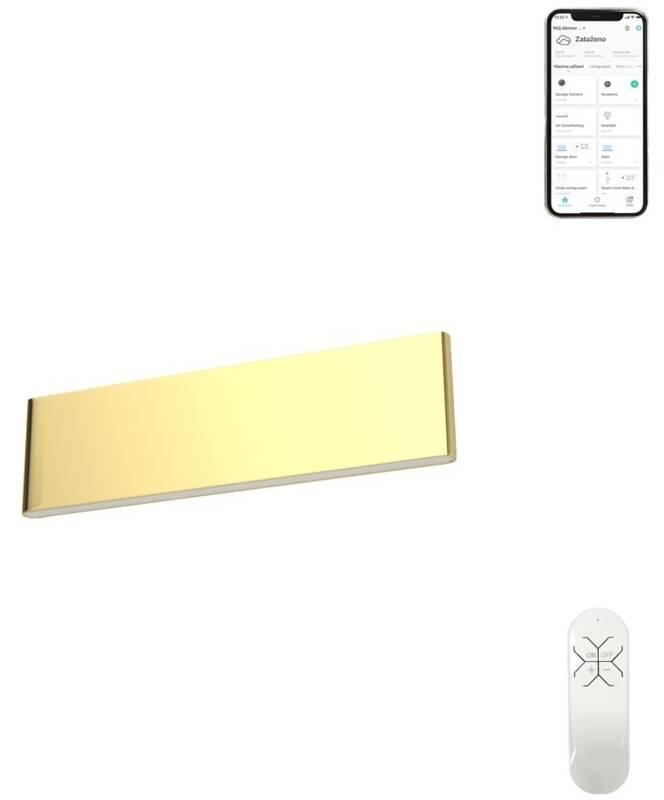Nástěnné svítidlo IMMAX NEO LISTON SMART 29cm 8W Zigbee 3.0 zlaté