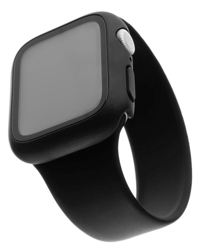 Ochranné pouzdro FIXED Pure s temperovaným sklem pro Apple Watch 40mm černé
