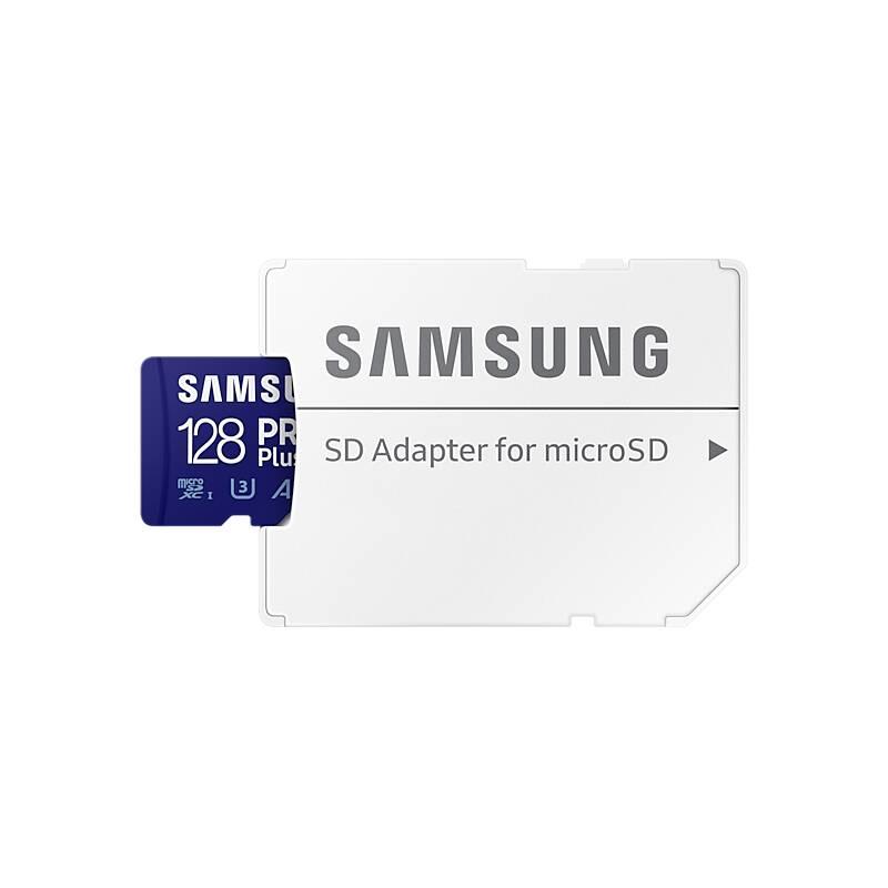 Paměťová karta Samsung Micro SDHC PRO 128GB UHS-I U3 SD adaptér