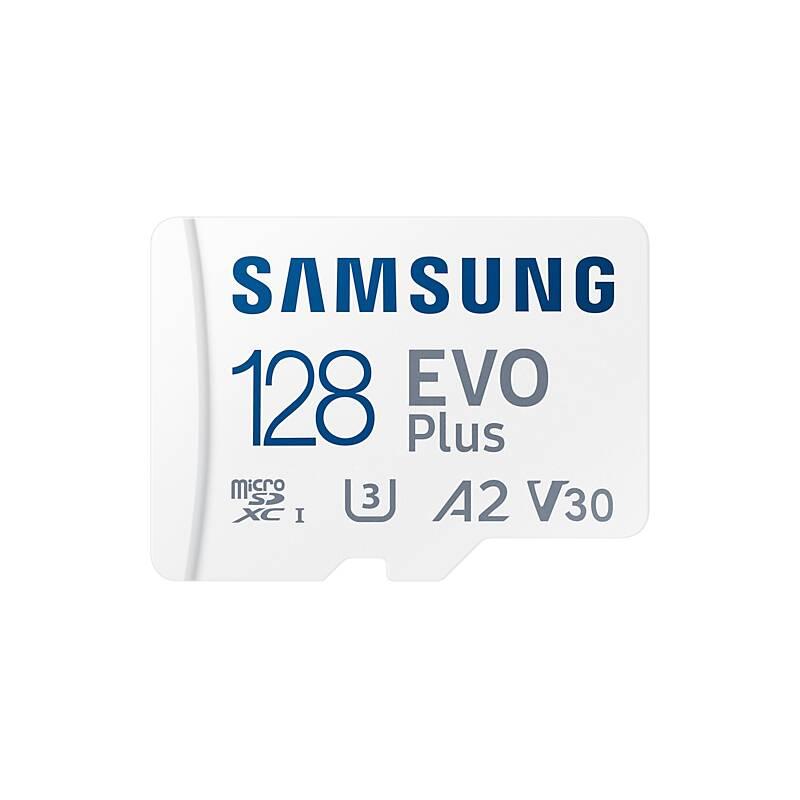 Paměťová karta Samsung Micro SDXC EVO 128GB UHS-I U3 SD adaptér