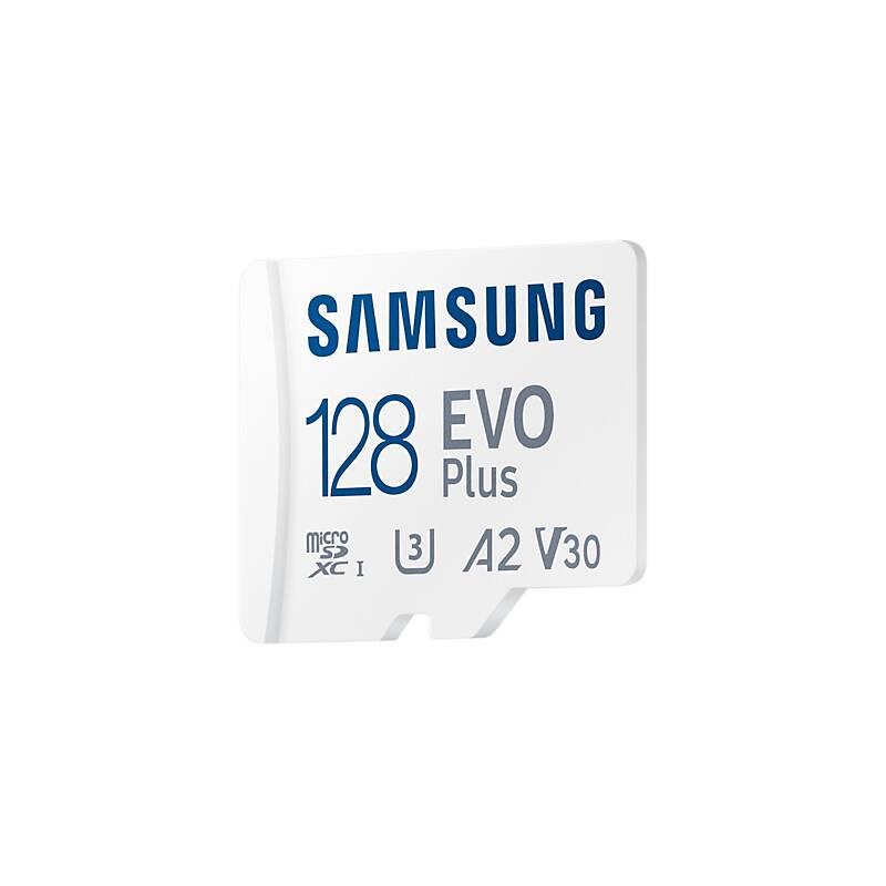 Paměťová karta Samsung Micro SDXC EVO 128GB UHS-I U3 SD adaptér
