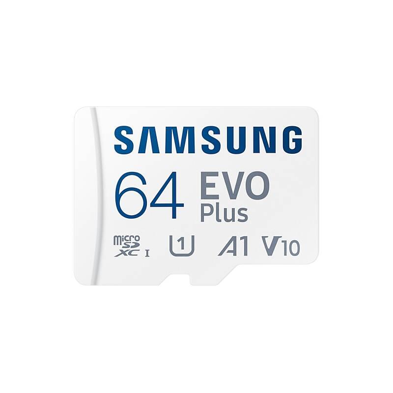 Paměťová karta Samsung Micro SDXC EVO 64GB UHS-I U1 SD adaptér