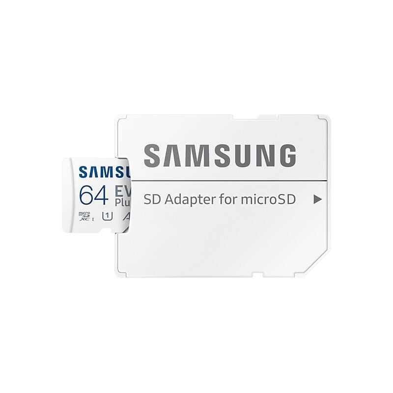 Paměťová karta Samsung Micro SDXC EVO 64GB UHS-I U1 SD adaptér