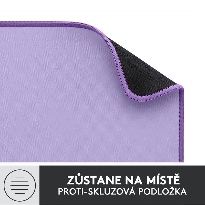 Podložka pod myš Logitech Desk Mat Studio Series. 30 x 70 cm fialová