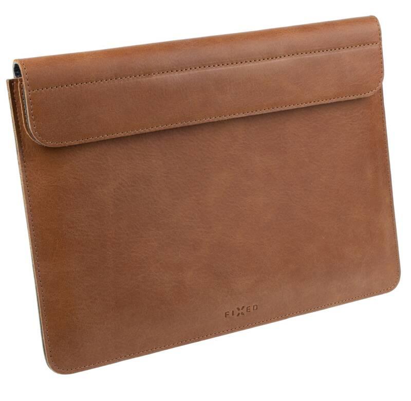 Pouzdro FIXED Oxford na Apple MacBook Pro 13" , iPad Pro 12,9" hnědé