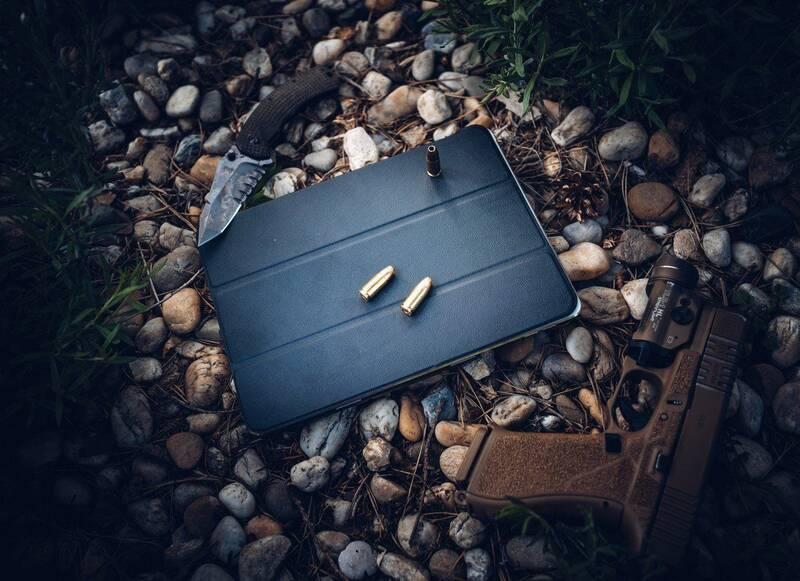 Pouzdro na tablet Tactical Tri Fold na Lenovo Tab P11 Pro černé