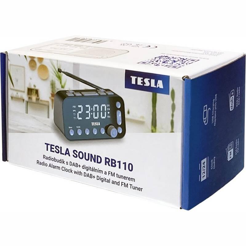 Radiobudík Tesla Sound RB110 černý, Radiobudík, Tesla, Sound, RB110, černý