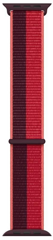 Řemínek Apple 45mm RED provlékací sportovní řemínek