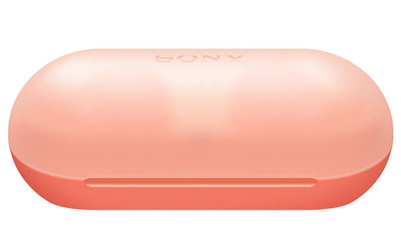 Sluchátka Sony WF-C500 oranžová