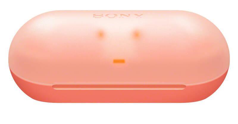 Sluchátka Sony WF-C500 oranžová