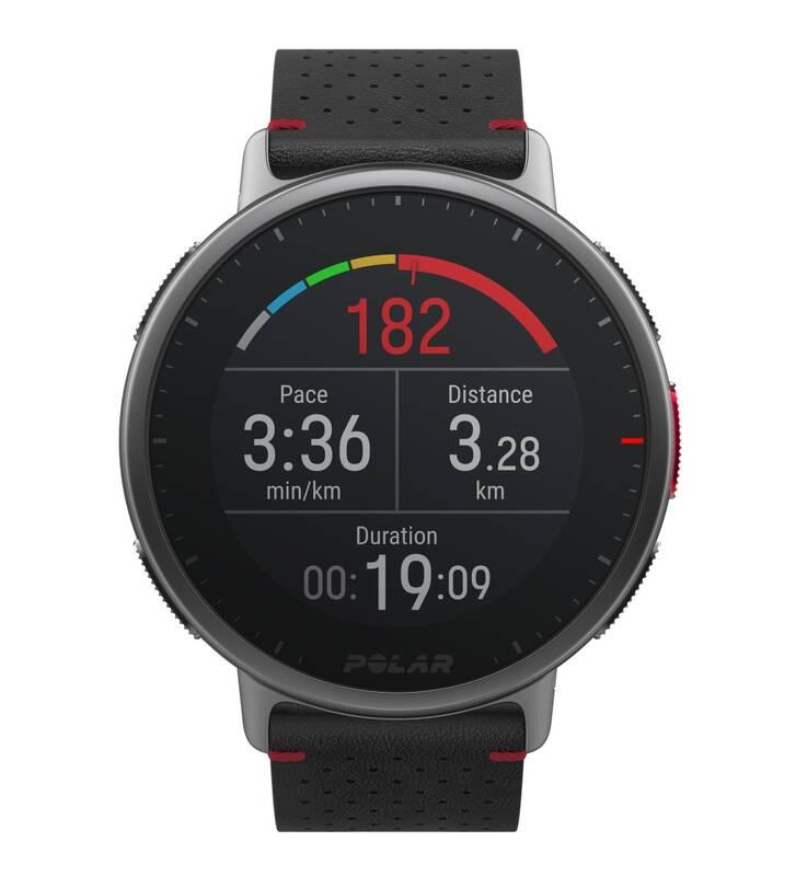 Sporttester Polar Vantage V2 Shift černý červený