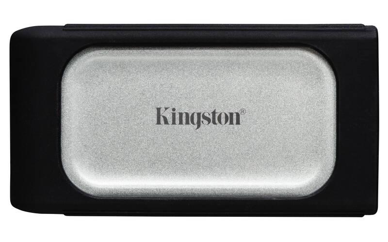 SSD externí Kingston XS2000 1TB stříbrný, SSD, externí, Kingston, XS2000, 1TB, stříbrný