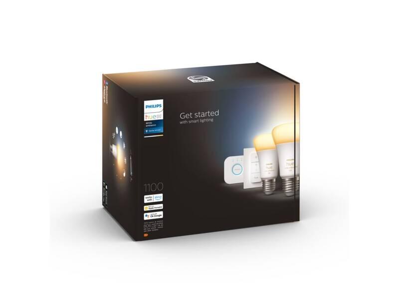 Startovací sada Philips Hue Bluetooth, 8W, E27, White Ambiance bridge Switch