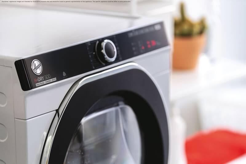 Sušička prádla Hoover NDPEH8A3TCBEXS-S bílá