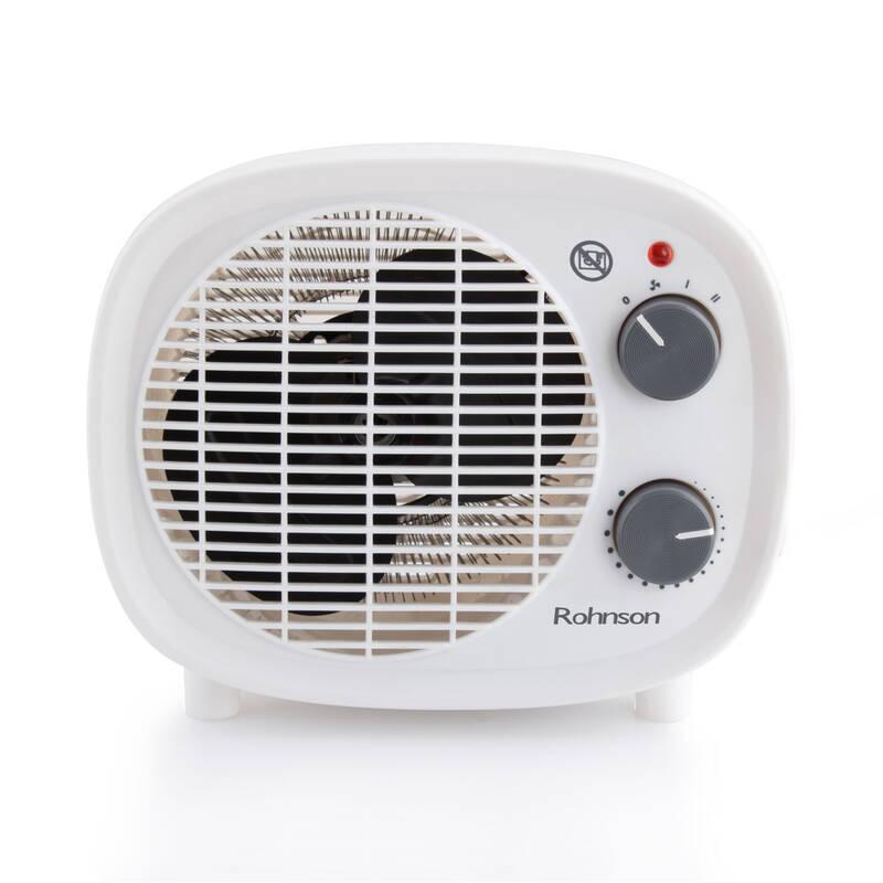 Teplovzdušný ventilátor Rohnson R-6066 bílý