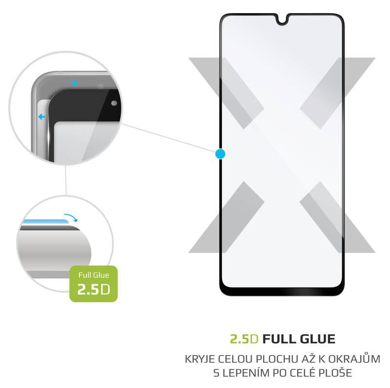 Tvrzené sklo FIXED Full-Cover na Vivo V21 5G černé