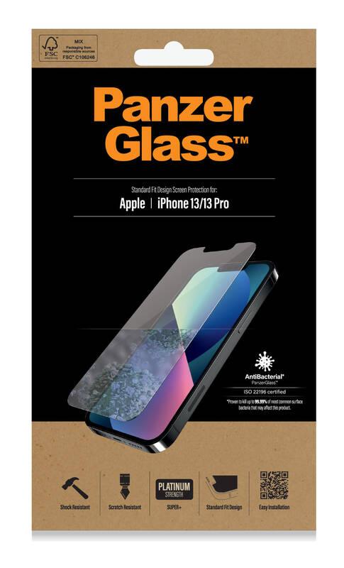 Tvrzené sklo PanzerGlass Standard na Apple iPhone 13 13 Pro průhledné, Tvrzené, sklo, PanzerGlass, Standard, na, Apple, iPhone, 13, 13, Pro, průhledné