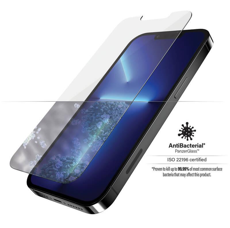 Tvrzené sklo PanzerGlass Standard na Apple iPhone 13 Pro Max průhledné