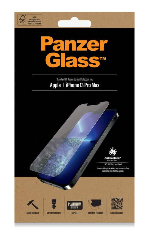 Tvrzené sklo PanzerGlass Standard na Apple iPhone 13 Pro Max průhledné, Tvrzené, sklo, PanzerGlass, Standard, na, Apple, iPhone, 13, Pro, Max, průhledné