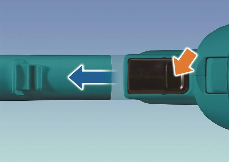 Tyčový vysavač Makita DCL282FZ