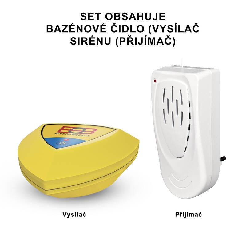 Alarm Elektrobock Bazénový bezdrátový alarm