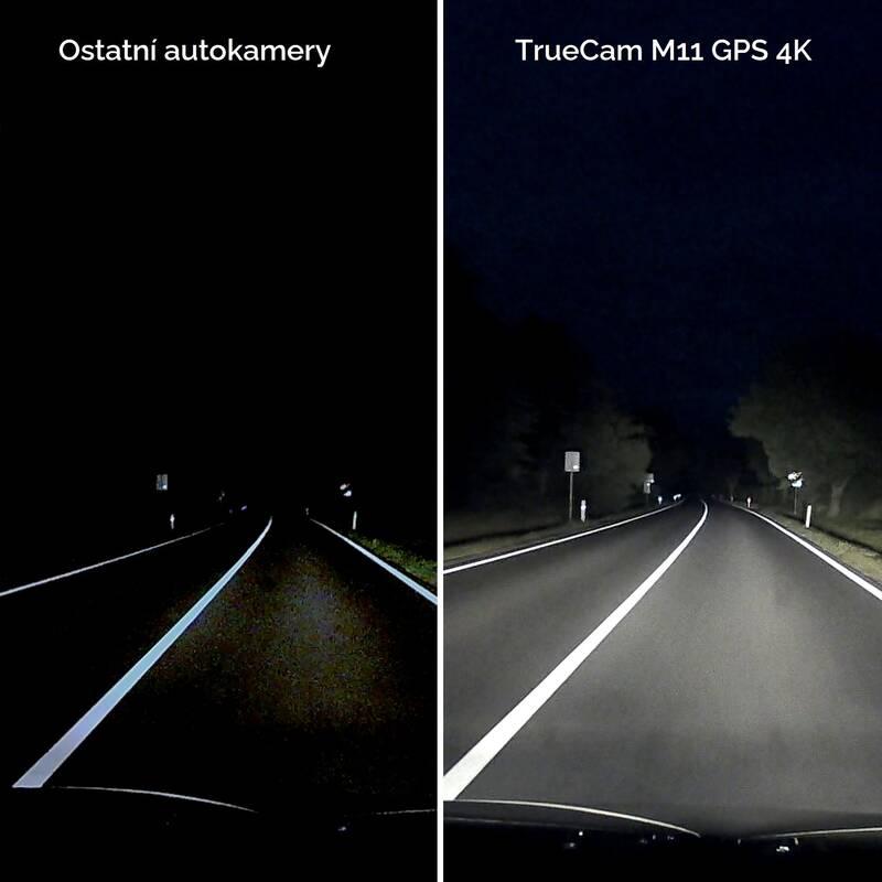 Autokamera TrueCam M11 GPS 4K černá